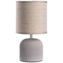 ONLI - Lampada da tavolo SHELLY 1xE27/22W/230V rosa 28 cm