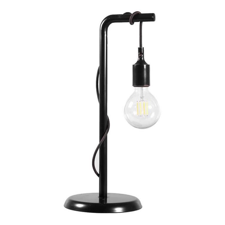 ONLI - Lampada da tavolo WIRE 1xE27/15W/230V 48 cm nero