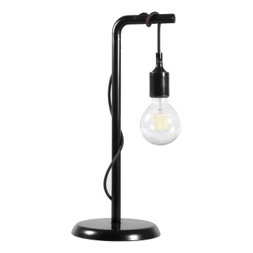 ONLI - Lampada da tavolo WIRE 1xE27/15W/230V 50 cm nero