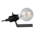 ONLI - Lampada da tavolo WIRE 1xE27/15W/230V 9 cm nero