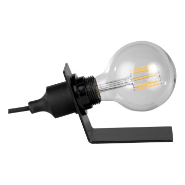 ONLI - Lampada da tavolo WIRE 1xE27/15W/230V 9 cm nero