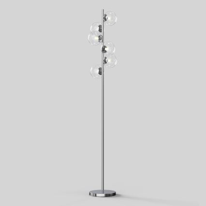 ONLI - Lampada da terra KIMBERLY 6xG9/6W/230V cromo lucido