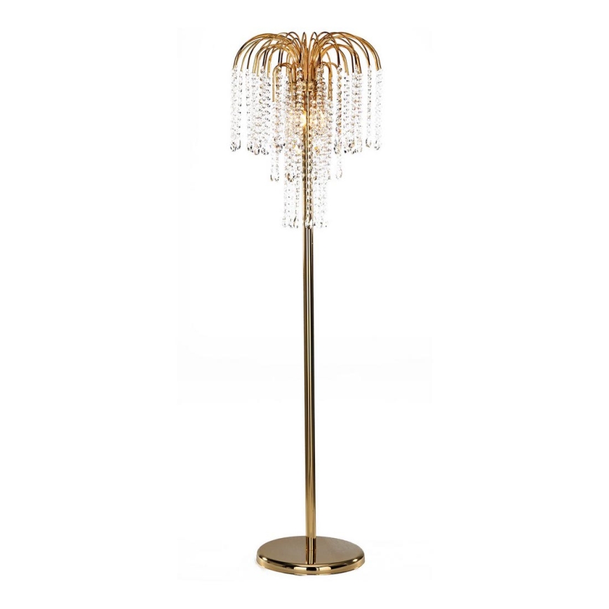 ONLI - Lampada da terra PIOGGIA 3xE14/6W/230V oro