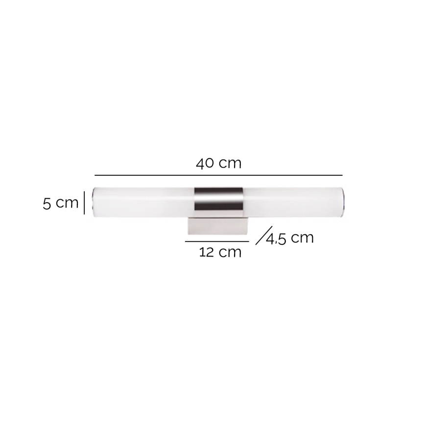 ONLI - Lampada LED da quadro OBUT LED/8W/230V 4000K cromo opaco