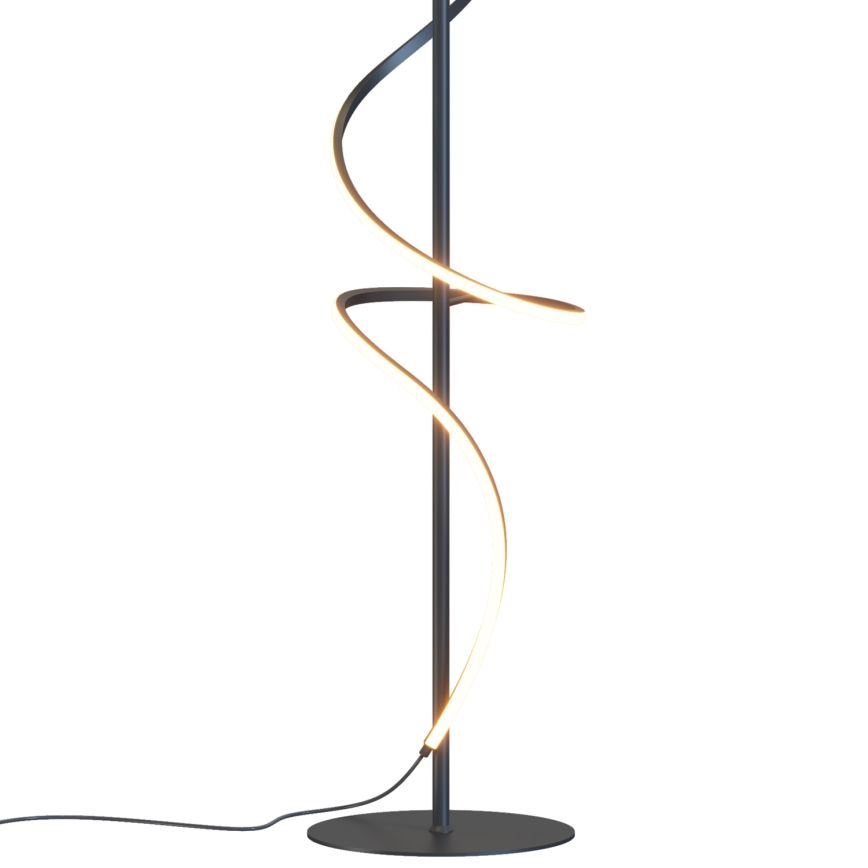 ONLI - Lampada LED da terra TWIST LED/24W/230V 4000K nero