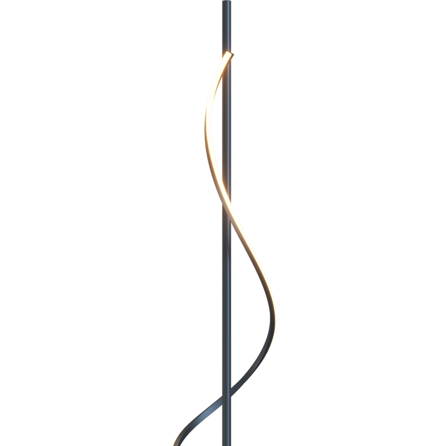 ONLI - Lampada LED da terra TWIST LED/24W/230V 4000K nero