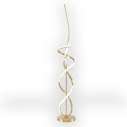 ONLI - Lampada LED da terra TWIST LED/31W/230V 4000K oro