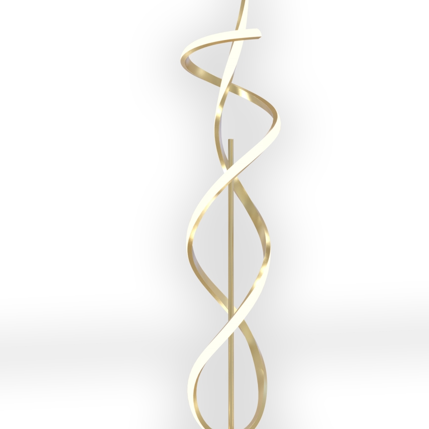ONLI - Lampada LED da terra TWIST LED/31W/230V 4000K oro