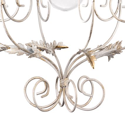 ONLI - Lampadario a catena CONTESSA 1xE27/22W/230V patina