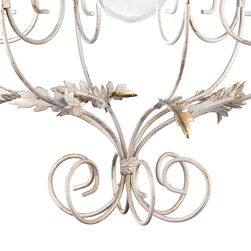 ONLI - Lampadario a catena CONTESSA 1xE27/22W/230V patina