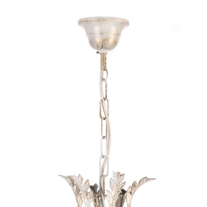 ONLI - Lampadario a catena CONTESSA 1xE27/22W/230V patina