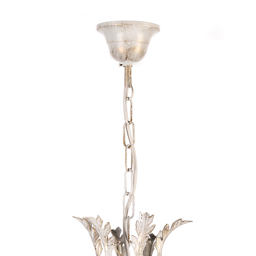 ONLI - Lampadario a catena CONTESSA 1xE27/22W/230V patina