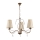 ONLI - Lampadario a sospensione con catena DELIA 3xE14/6W/230V