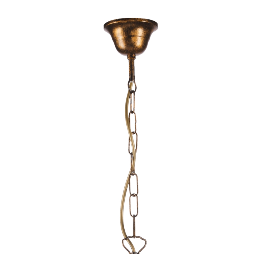 ONLI - Lampadario a sospensione con catena DELIA 3xE14/6W/230V