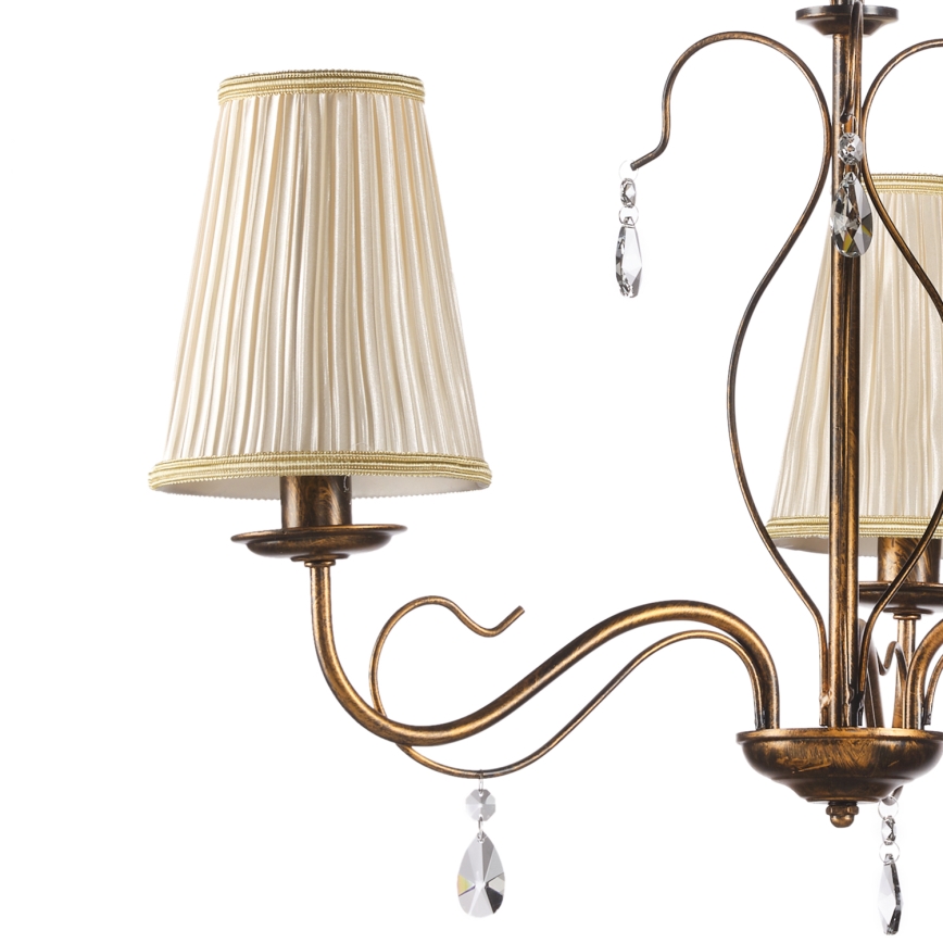 ONLI - Lampadario a sospensione con catena DELIA 3xE14/6W/230V