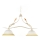 ONLI - Lampadario a sospensione con catena LUCREZIA 2xE27/22W/230V color crema