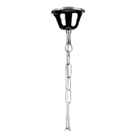 ONLI - Lampadario a sospensione con catena PIOGGIA 3xE14/6W/230V cromo lucido