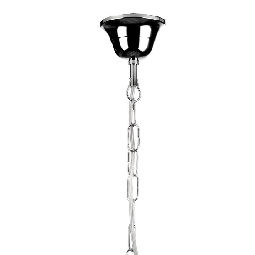 ONLI - Lampadario a sospensione con catena PIOGGIA 3xE14/6W/230V cromo lucido