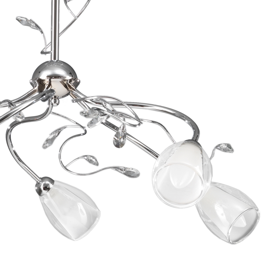ONLI - Lampadario a sospensione con catena SHARON 5xE14/6W/230V