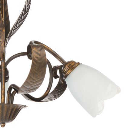 ONLI - Lampadario a sospensione con catena SONIA 3xE14/6W/230V