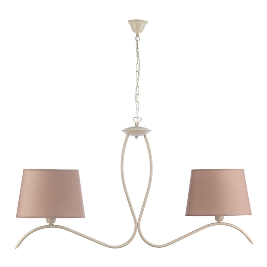 ONLI - Lampadario a sospensione con catena ZEN 2xE27/22W/230V