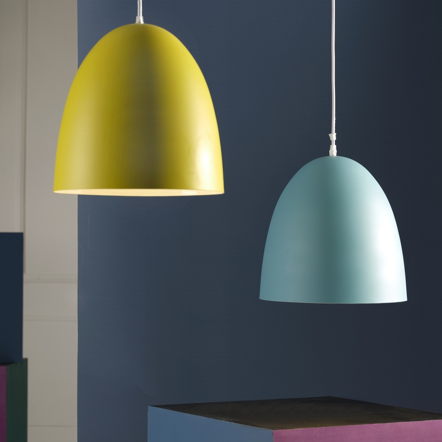 ONLI - Lampadario a sospensione con filo AMBETA 1xE14/6W/230V blu