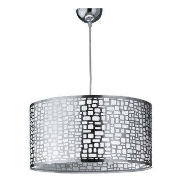 ONLI - Lampadario a sospensione con filo BRUCE 1xE27/15W/230V diametro 45 cm cromo opaco