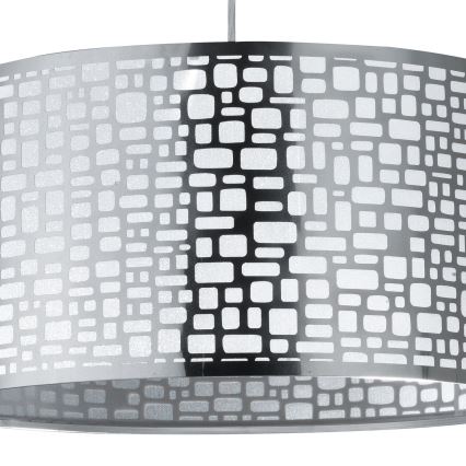 ONLI - Lampadario a sospensione con filo BRUCE 1xE27/15W/230V diametro 45 cm cromo opaco