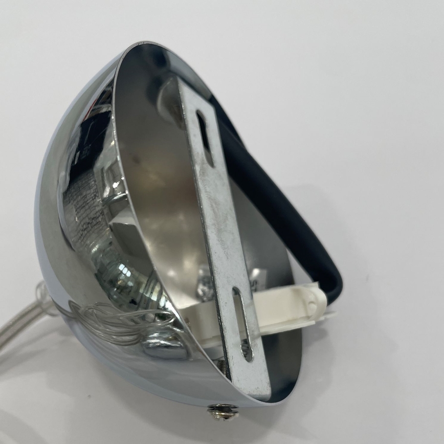 ONLI - Lampadario a sospensione con filo BRUCE 1xE27/15W/230V diametro 45 cm cromo opaco