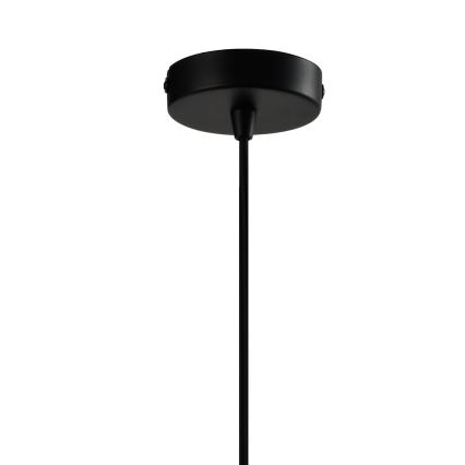 ONLI - Lampadario a sospensione con filo CROSS 6xE27/22W/230V nero/ottone