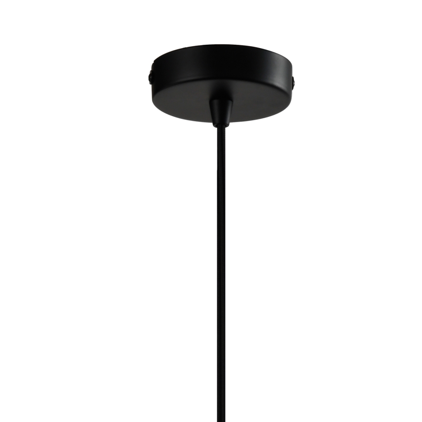ONLI - Lampadario a sospensione con filo CROSS 6xE27/22W/230V nero/ottone