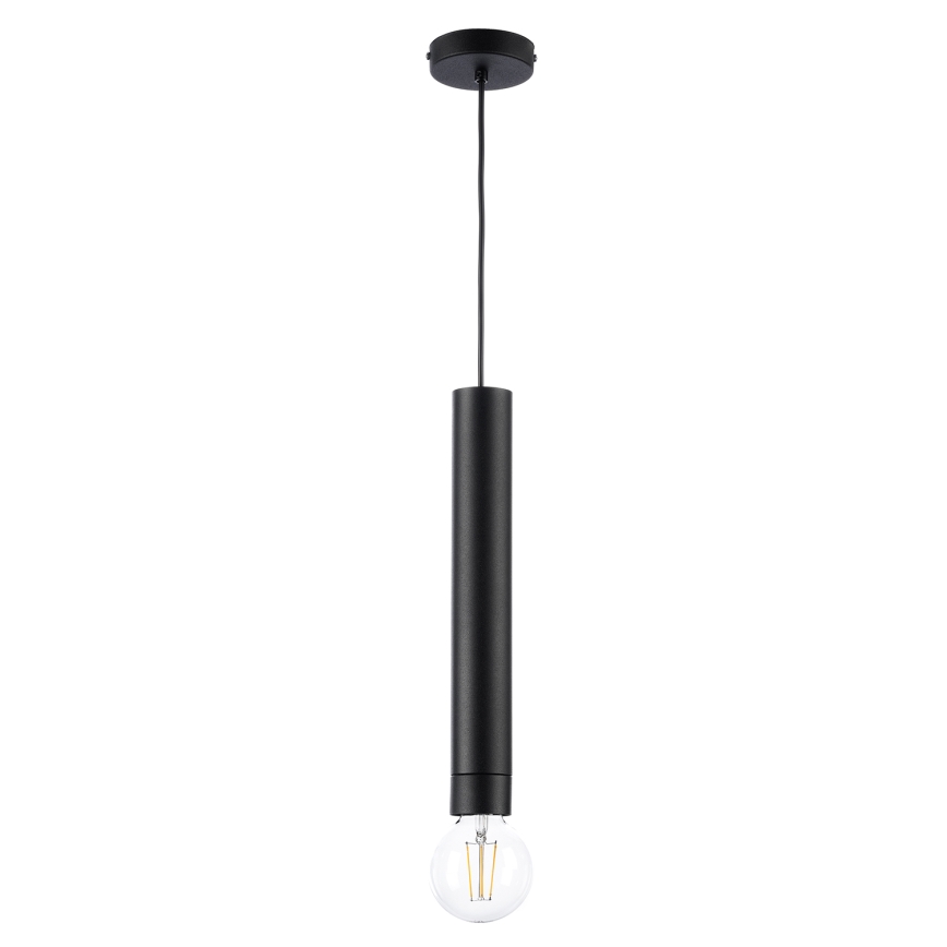 ONLI - Lampadario a sospensione con filo DORA 1xE27/15W/230V nero