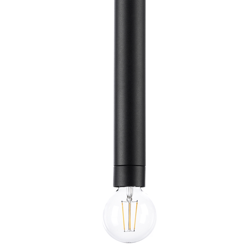 ONLI - Lampadario a sospensione con filo DORA 1xE27/15W/230V nero