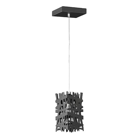 ONLI - Lampadario a sospensione con filo FORESTA 1xE27/15W/230V nero