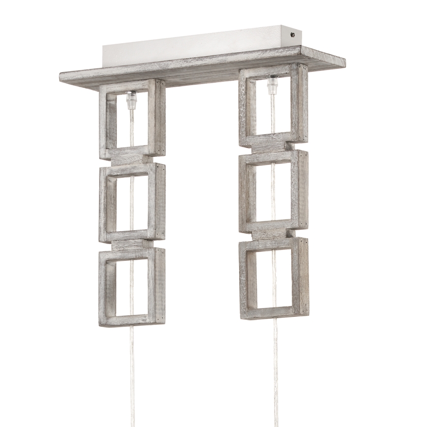 ONLI - Lampadario a sospensione con filo KISAR 2xE27/22W/230V