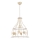 ONLI - Lampadario a sospensione con filo LEONILDE 1xE27/15W/230V beige