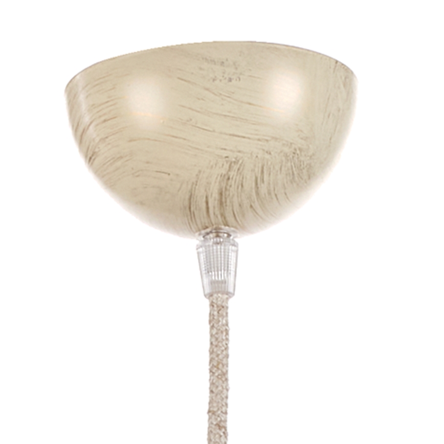 ONLI - Lampadario a sospensione con filo LEONILDE 1xE27/15W/230V beige