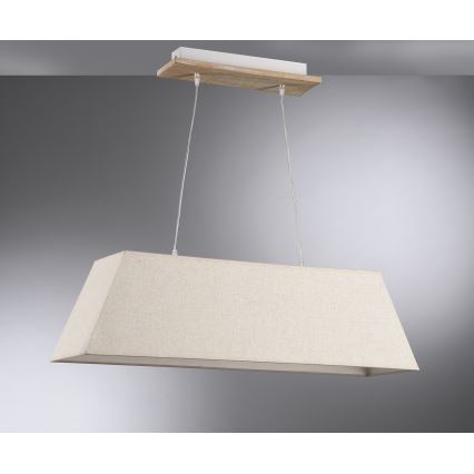 ONLI - Lampadario a sospensione con filo MIRIEL 2xE27/22W/230V