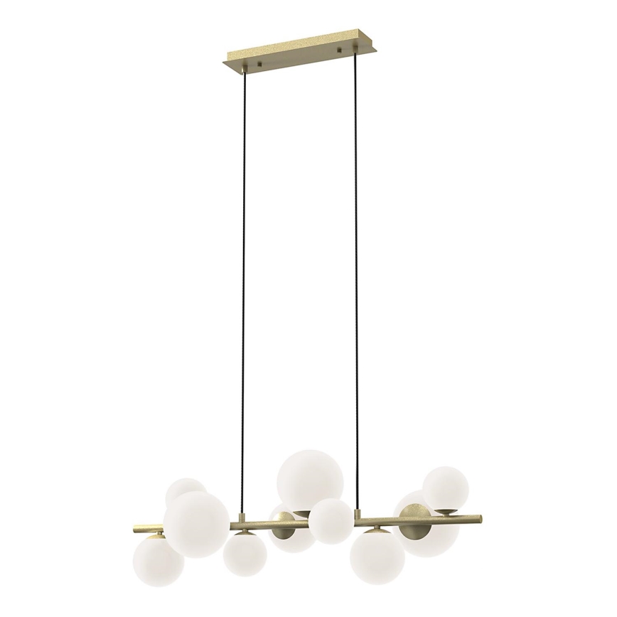 ONLI - Lampadario a sospensione con filo PALOMA 10xG9/10W/230V oro