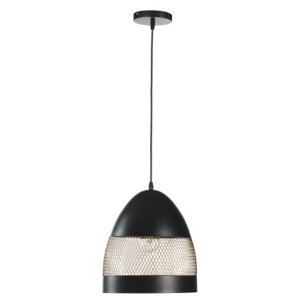 ONLI - Lampadario a sospensione con filo POLLY 1xE27/22W/230V nero