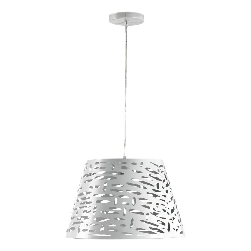 ONLI - Lampadario a sospensione con filo RICKY 1xE27/15W/230V diametro 40 cm bianco