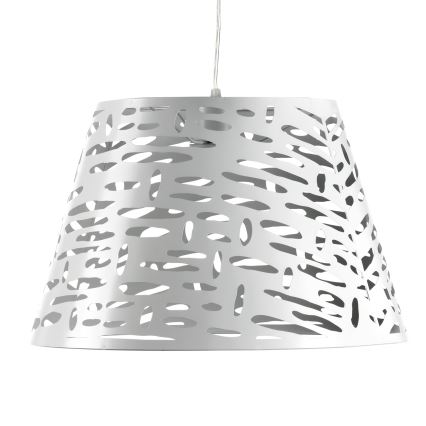 ONLI - Lampadario a sospensione con filo RICKY 1xE27/15W/230V diametro 40 cm bianco