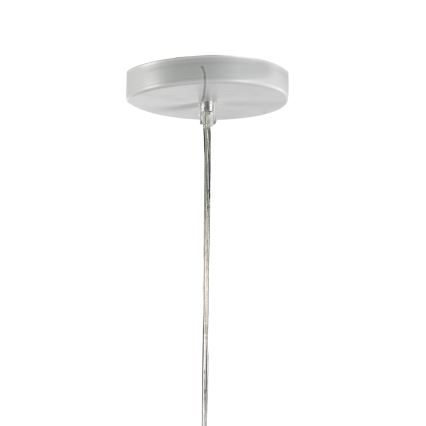 ONLI - Lampadario a sospensione con filo RICKY 1xE27/15W/230V diametro 40 cm bianco