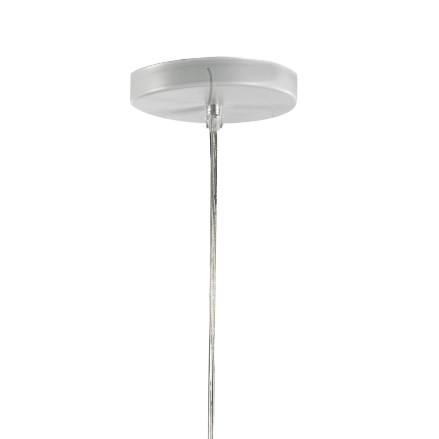 ONLI - Lampadario a sospensione con filo RICKY 1xE27/15W/230V diametro 40 cm bianco