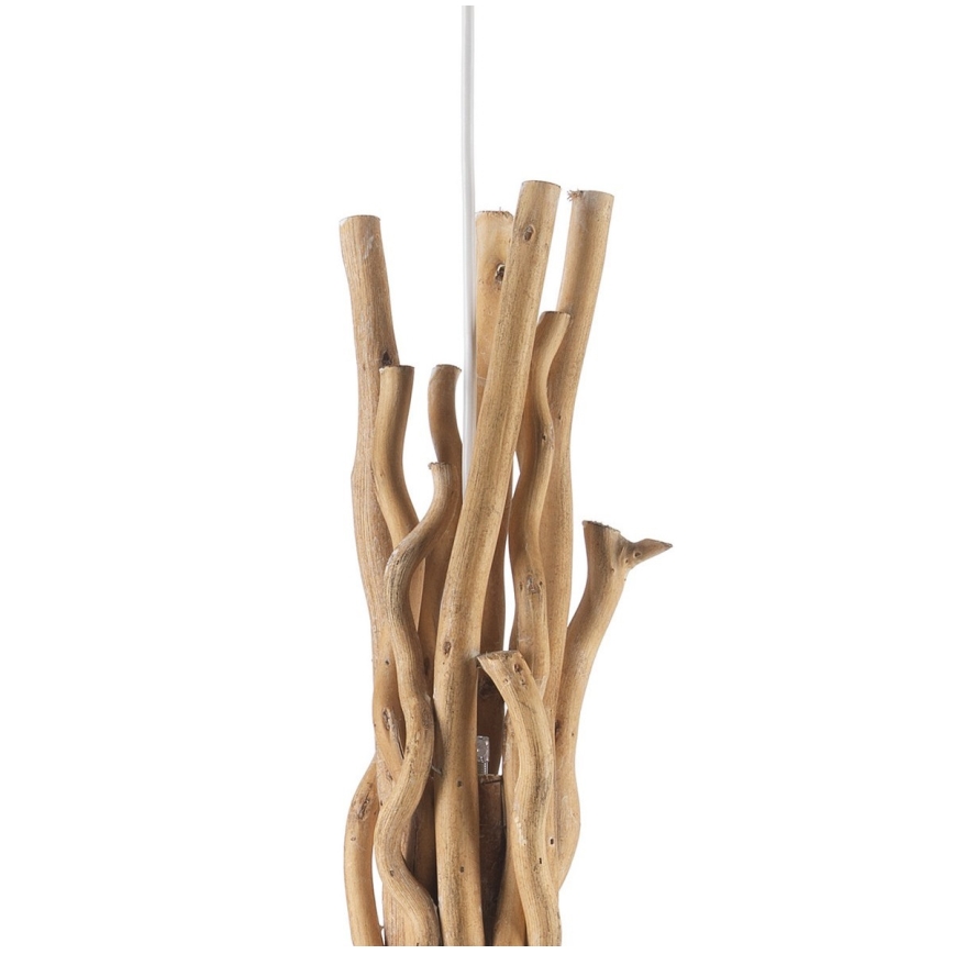 ONLI - Lampadario a sospensione con filo WOODY 1xE27/22W/230V