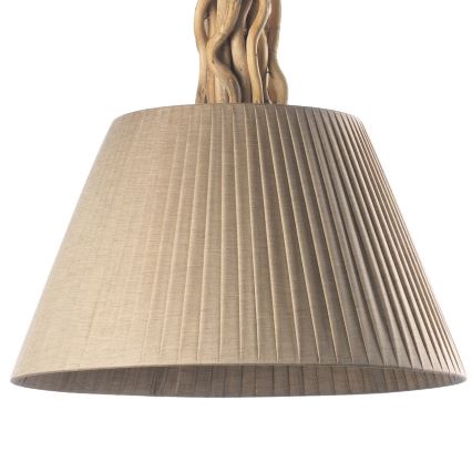 ONLI - Lampadario a sospensione con filo WOODY 1xE27/22W/230V