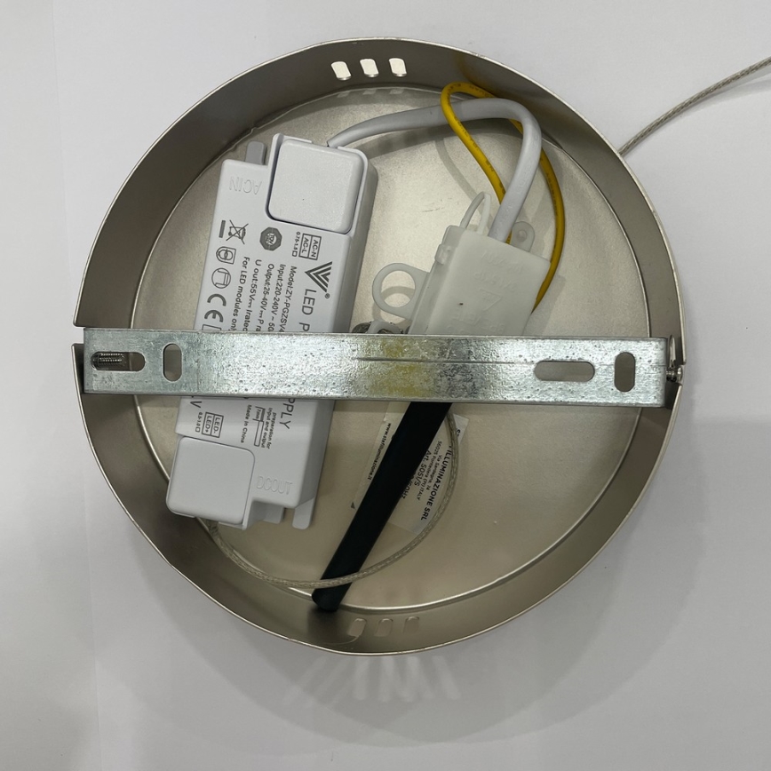 ONLI - Lampadario LED a sospensione con filo AMANDA LED/40W/230V 4500K cromo opaco