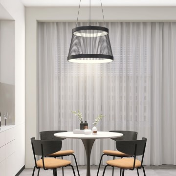 ONLI - Lampadario LED a sospensione con filo MATE LED/40W/230V 4000K nero