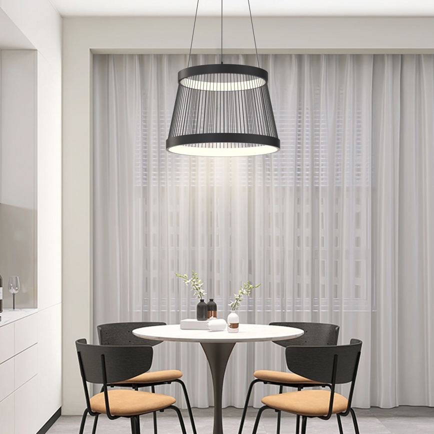 ONLI - Lampadario LED a sospensione con filo MATE LED/40W/230V 4000K nero