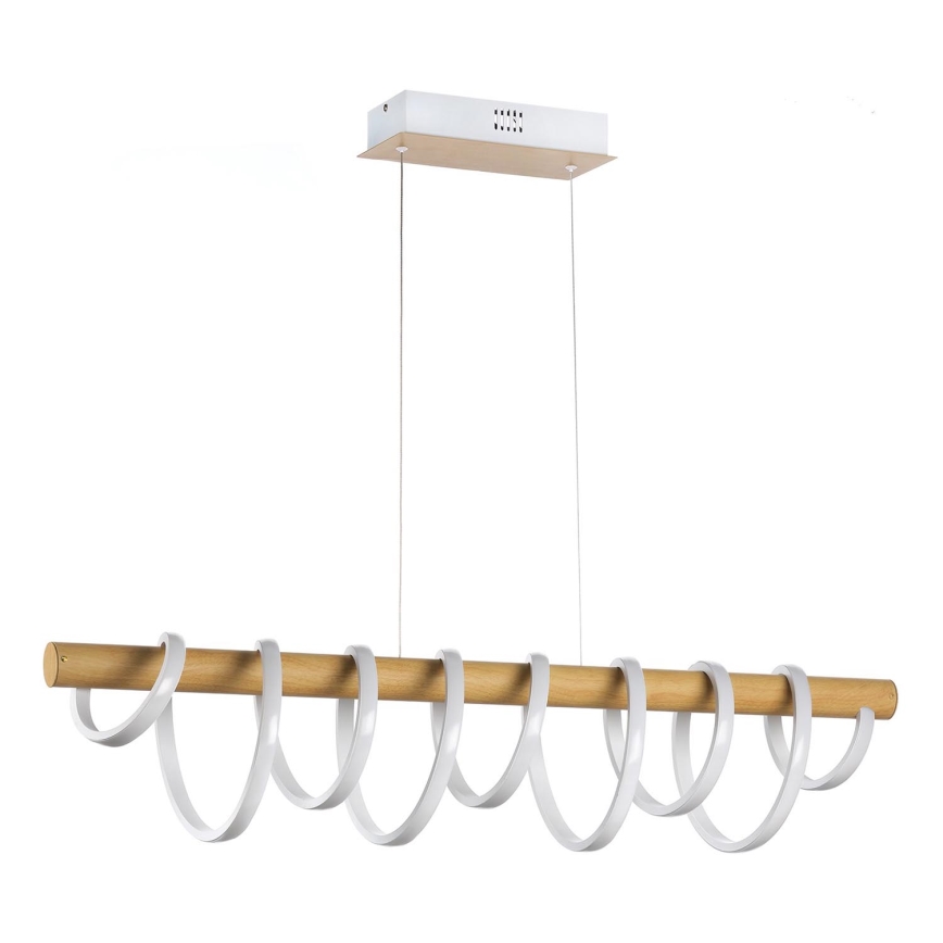 ONLI - Lampadario LED a sospensione con filo NILO LED/70W/230V 4000K marrone/bianco